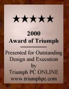 Triumph PC Online Award